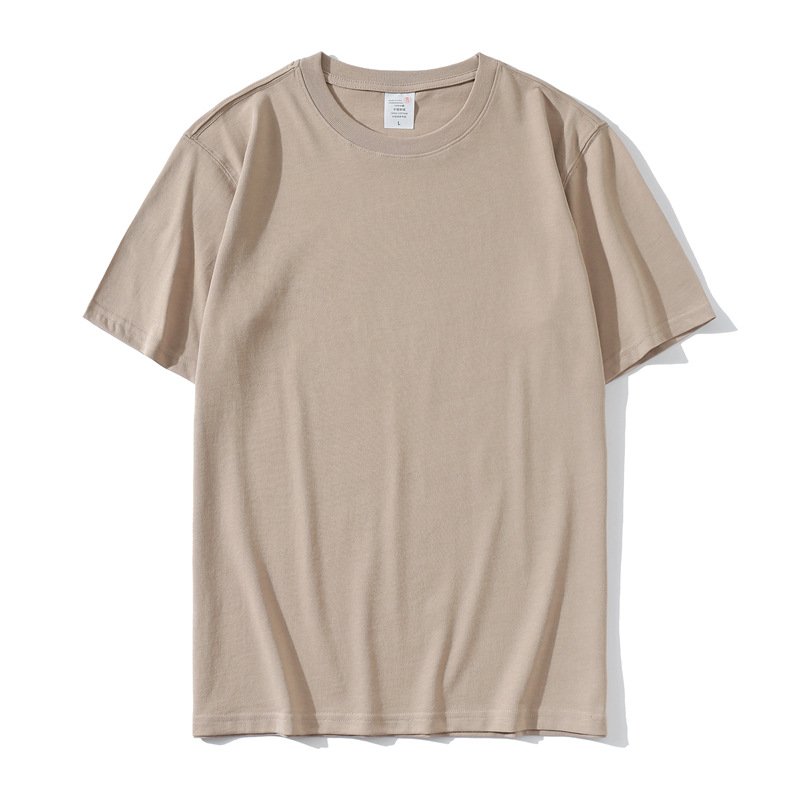 Hot Sale High Quality 210 Gsm T-Shirt Custom Logo Printing 100 Cotton Men Blank T Shirt