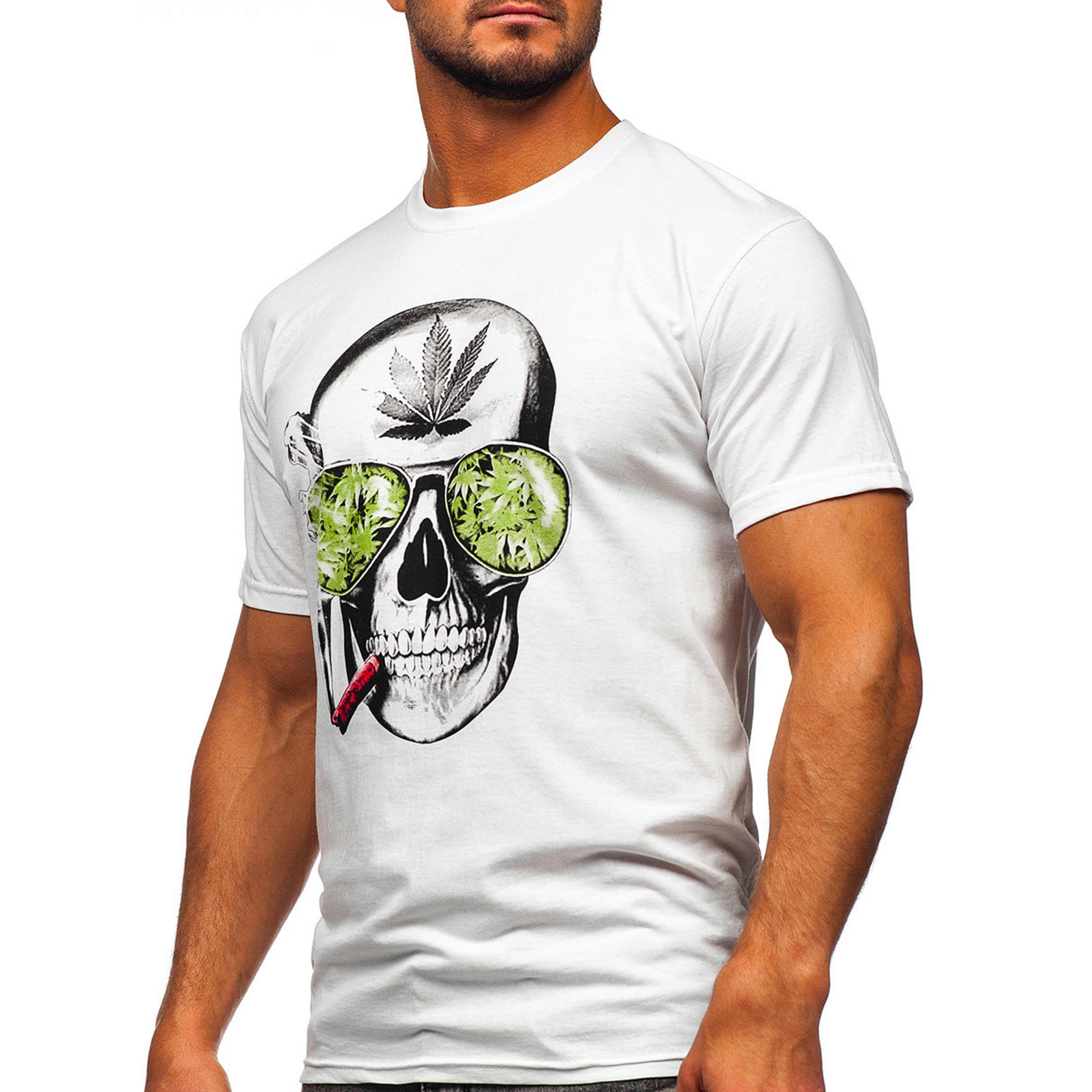Short Sleeve Soft Custom T-shirt 100% Cotton Custom Printing Men T Shirt