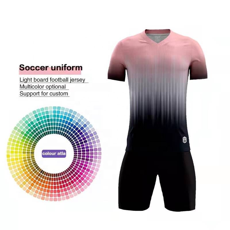 Soccer Jersey Sets Sublimation Soccer Wear For Men's Practice Football Shirts Custom Football Sportswear Soccer Team Uniform