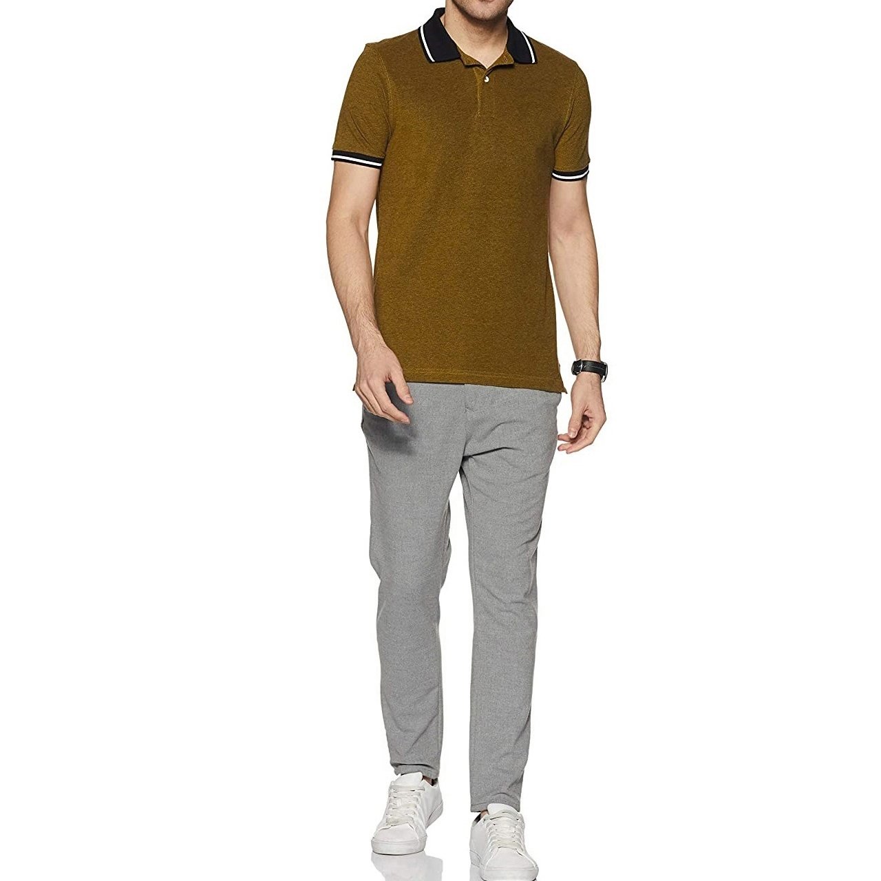 High Quality Unisex Men's PK Cotton Polo Shirt 100% Cotton Custom Dark Technique Custom Design Short Brown Color Customize