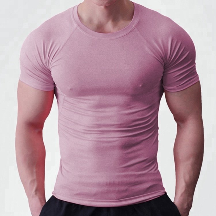 Wholesale O-Neck Short Sleeve Plus Size Custom T Shirt Printing Men's T-shirts