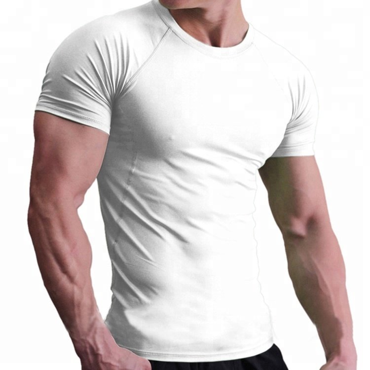 Wholesale O-Neck Short Sleeve Plus Size Custom T Shirt Printing Men's T-shirts