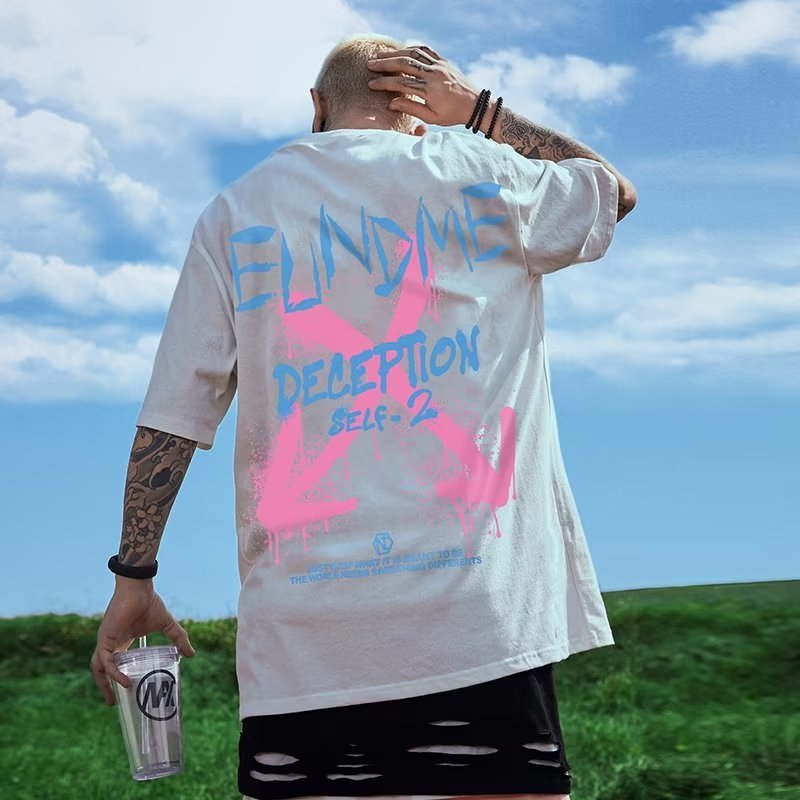 wholesale T-shirts Plus Size Men's T-shirts Clothes Men