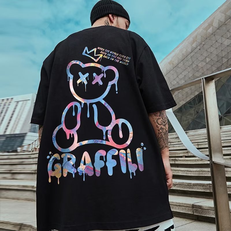 wholesale T-shirts Plus Size Men's T-shirts Clothes Men