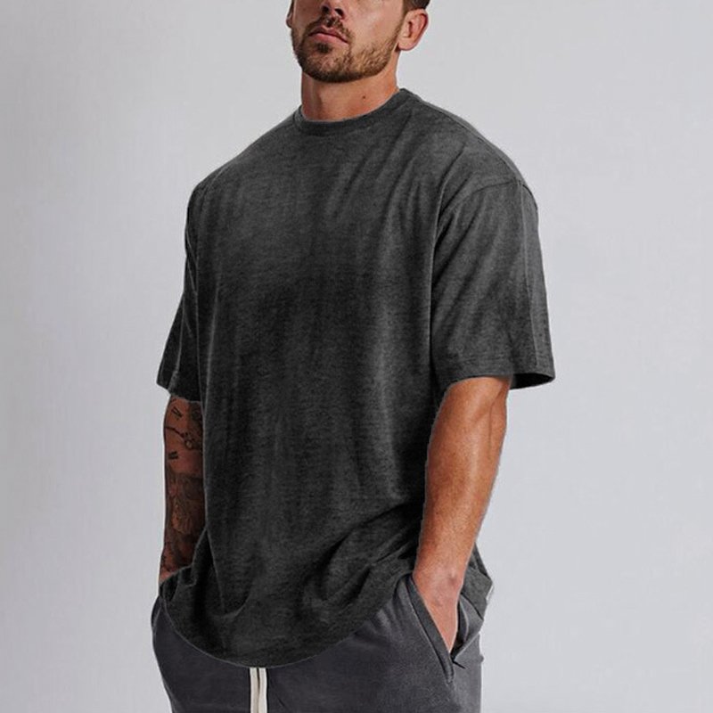 Customized Plus Size Men's Clothing Blank Heavy Duty Cotton Tshirt Oem Logo Custom Design Boxy Oversized Quality T Shirt