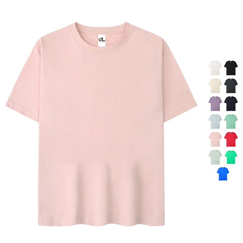 Custom 100% cotton 210 grams men's t shirts custom brand print logo graphic t-shirt for men