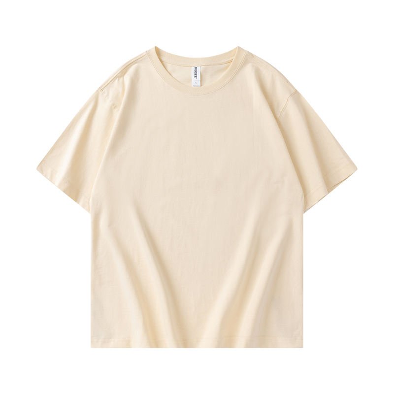 Printing On Demands High Quality Cotton Custom T Shirt For Men Blank Heavy Weight Oversized Tshirt Printing Men's T-Shirts