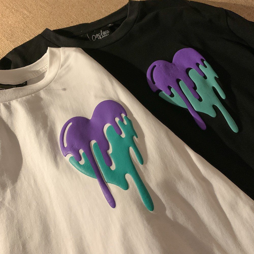 300gsm t shirt tee round neck organic cotton printed heavyweight blank t shirt plus size men's t-shirts