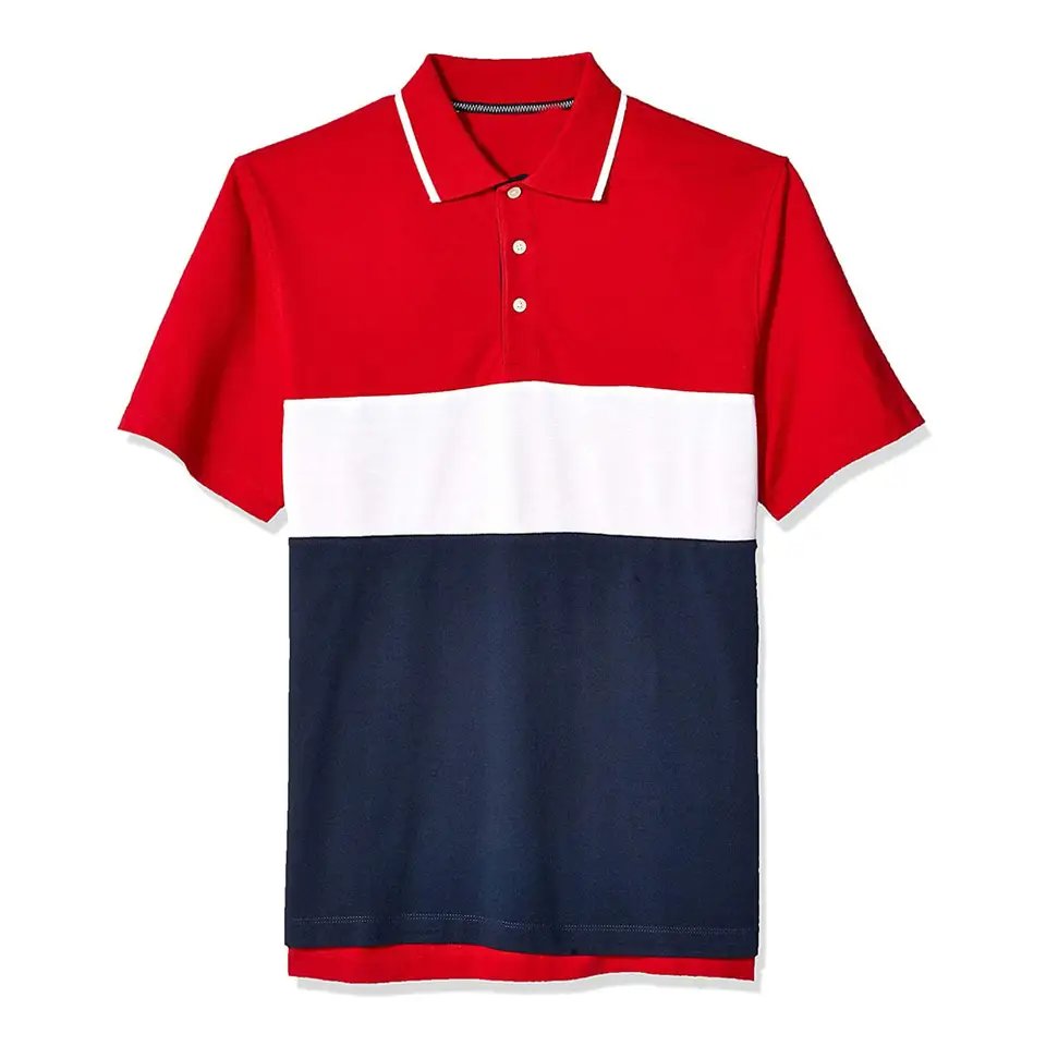 Wholesale 100% Cotton Short Sleeve Men's Polo Shirts Plain Golf Polo T-Shirts Custom Polo Shirt 2023
