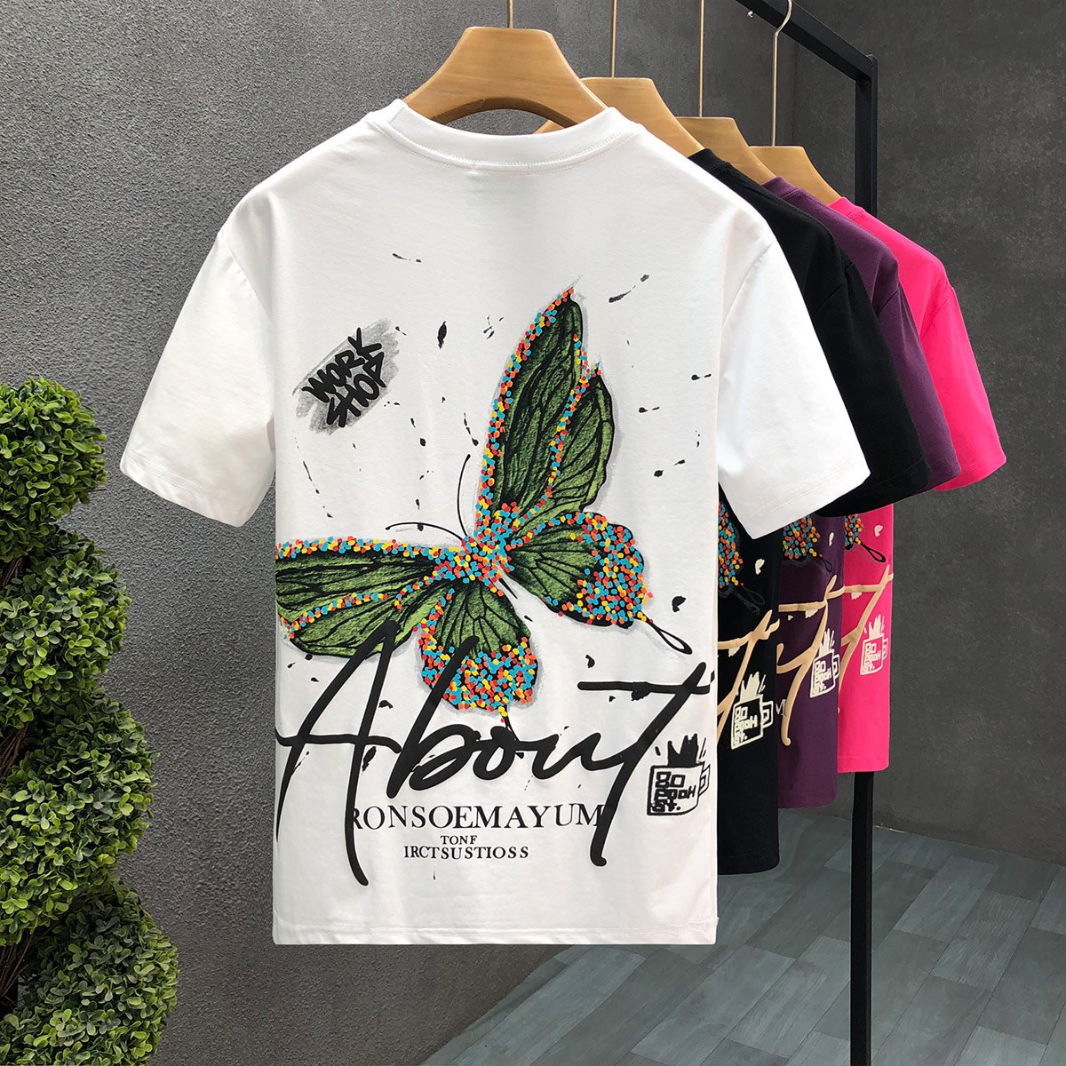 2022 Factory Wholesale High - Quality Men's Shirts Short - Sleeved Fashion Men's T-shirts