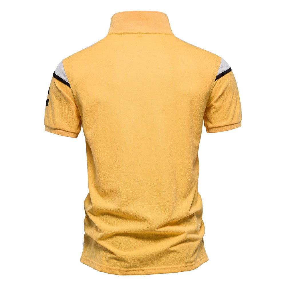 2023 Summer 250GSM Blank Unisex Men Polo t Shirt Short Sleeve Oversized Men Polo t Shirt