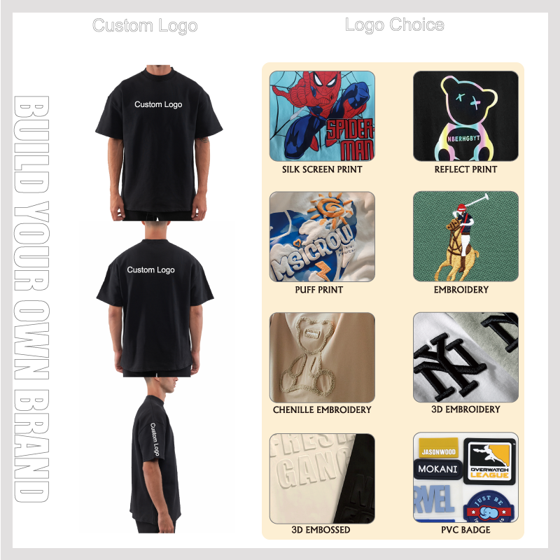 Wholesales Prime Quality Heavy Weight Tshirts Tee Shirt Oversized Blank T Shirts 210gsm Thick Cotton 100% Cotton Men Tshirt