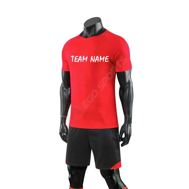 Wholesale Custom Sublimation Soccer Wear Set Soccer Team uniforms Football Jersey Models Youth Soccer Club Jersey Set