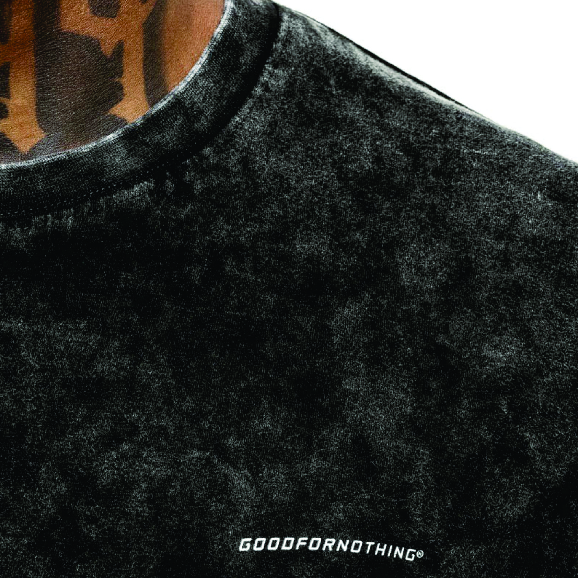 Men's Classic Oversized T-Shirt: Mustard Brown, 100% Cotton Jersey, Medium Weight, Short Sleeves with Ribbed Neck