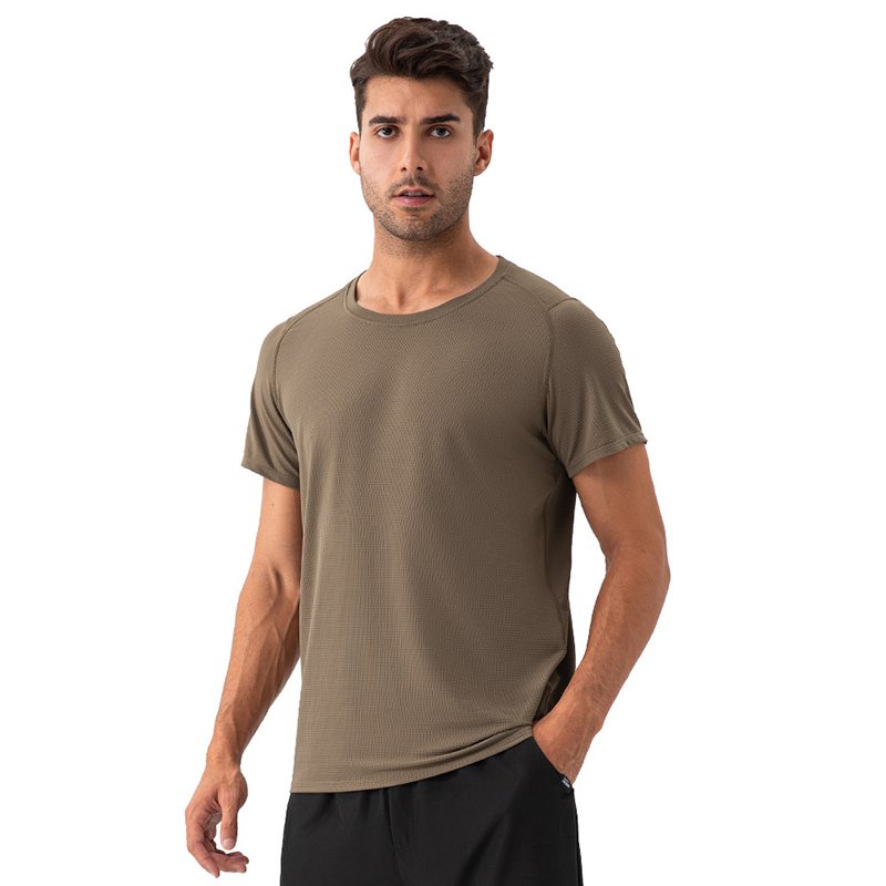 Wholesale Custom Plain Casual Roundneck Gym Sports Plus Size Men's T-Shirts