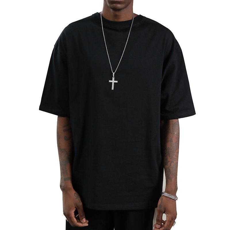 High Quality Cool Youth Wholesale Custom T shirts 100% Cotton Blank Plain Men's T-shirts T shirt