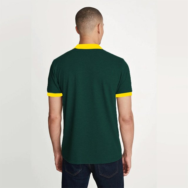 Polo Shirt Custom Logo 100% Cotton Knitted Fabric Button Up Shirt Collar T-Shirt Breathable Anti piling polo Shirts