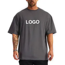 Factory Promotional Price Hip Hop Style Cotton Oversize Men'S T Shirt With Custom Printing Logo