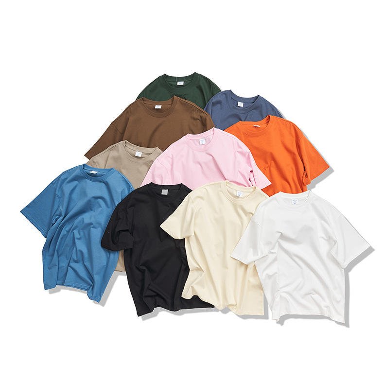 T Shirt Men Solid Color T-shirt Simple Style Male Casual Tshirt Short Sleeve O Neck Plus Size