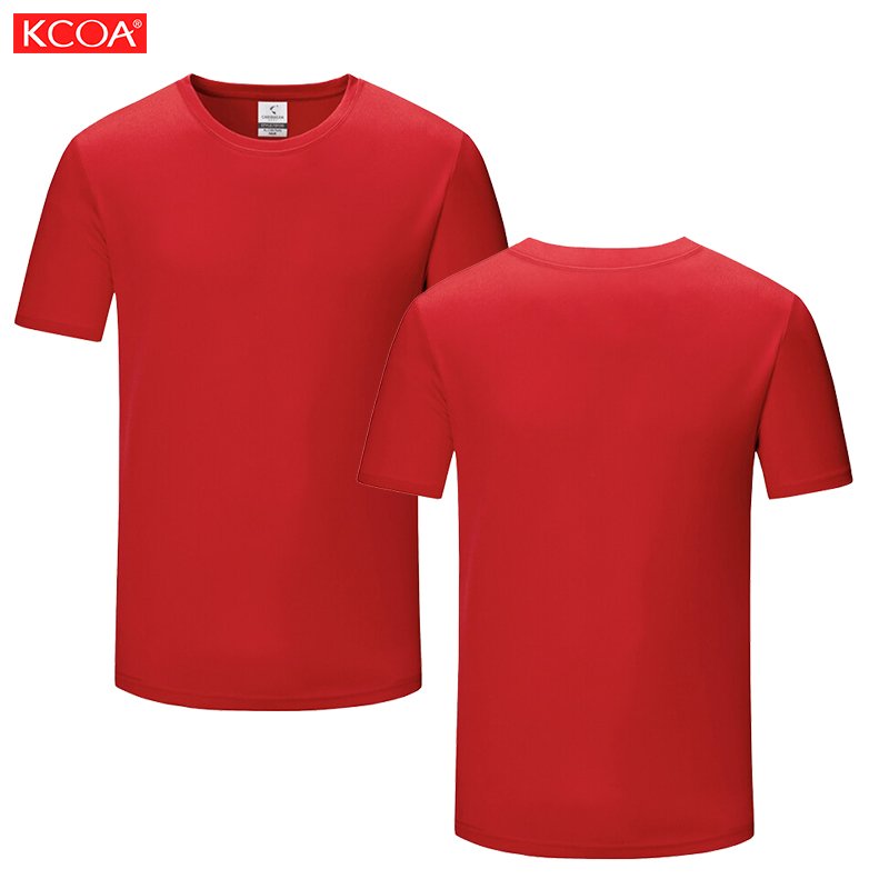 Custom Printing Logo Blank Men'S T-Shirts 100% Polyester Sport Tee Shirt Dry Fit Plain T Shirt