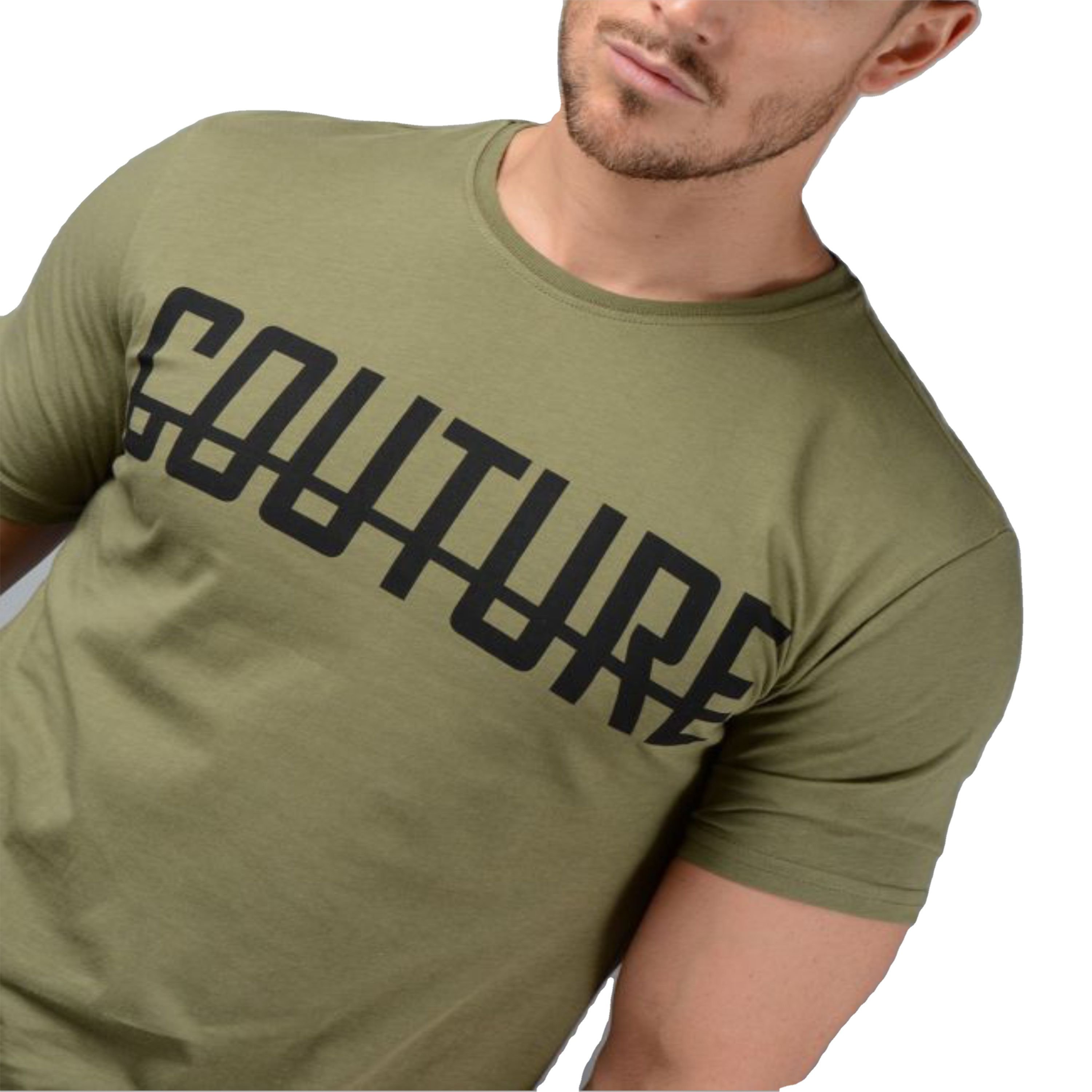 Wholesale Men's Breathable Plain Longline Green T-Shirt: Fashionable Design Direct from Manufacturer at Factory Price