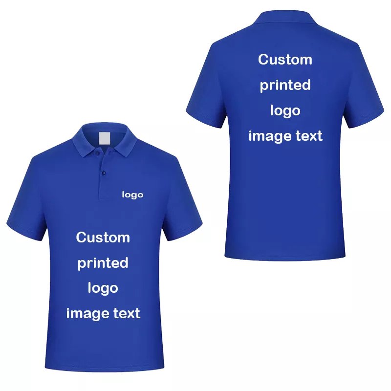 Unisex Clothing Manufacturers Custom Embroidery Logo Printed T-Shirt Plain Golf Polo Blank T Shirt Men'S Polo Shirts