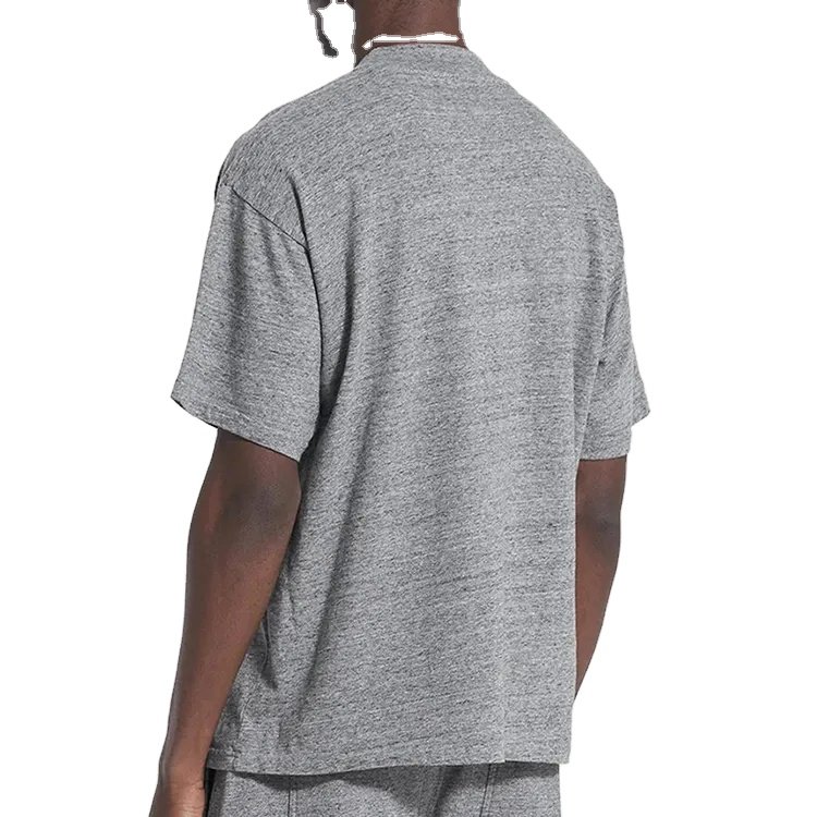 Custom Logo Design Blank Men'S 97 Cotton 3 Spandex T Shirts High Quality Oversized Casual Drop Shoulder T-Shirt For Men