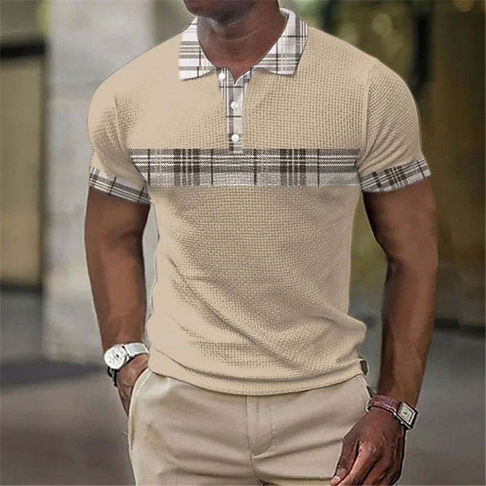 3D Shirt Men'S Hip Hop Polo Print Stitched Short Sleeve Summer New Leisure Street Man Polo Tops Custom Polo Shirt