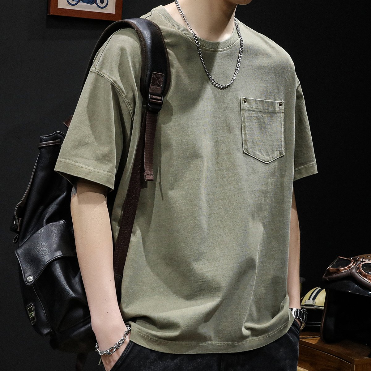 Wholesale High Quality brand custom printing graphic drop shoulder oversized t shirt men's t-shirts