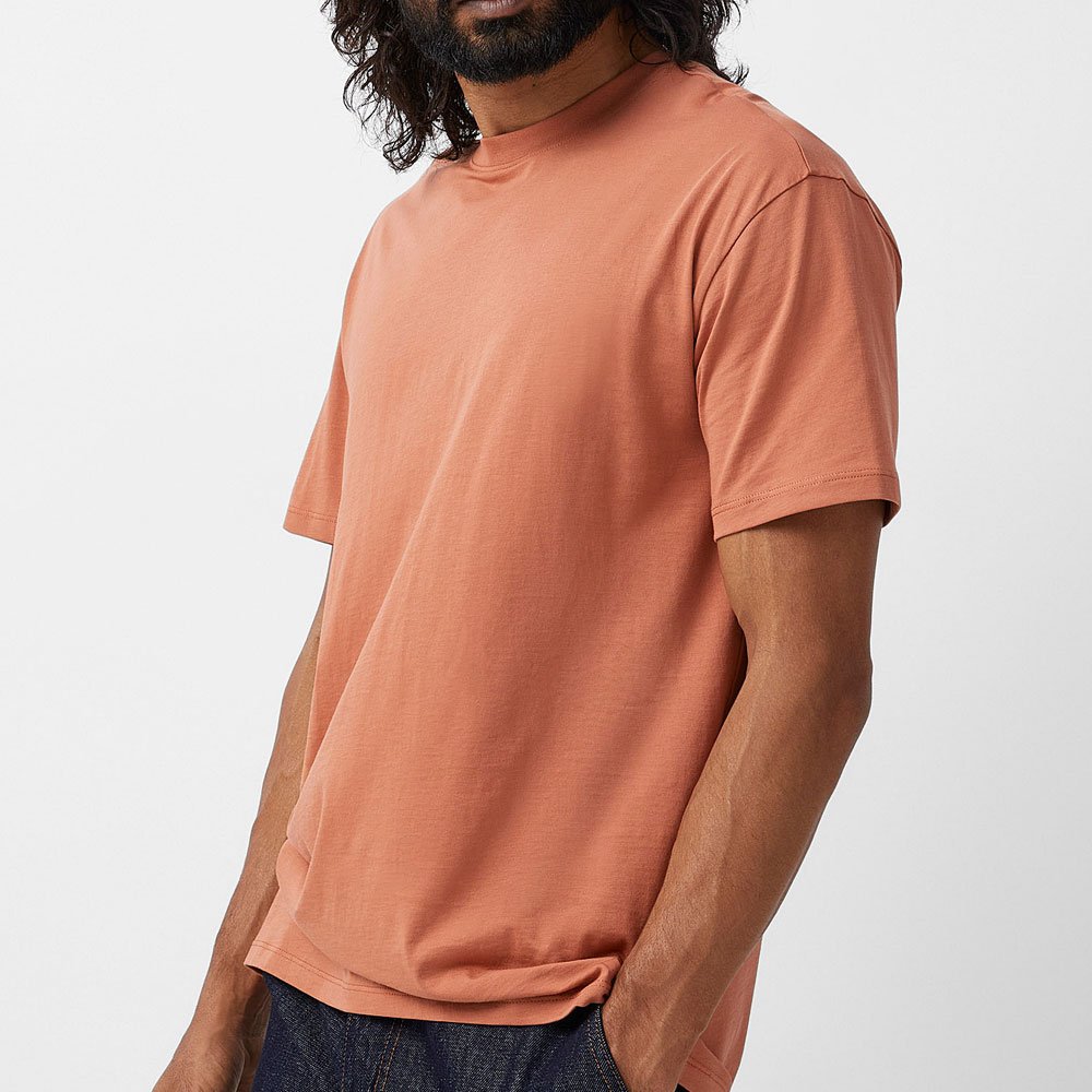 New Summer Men's Essential Crew Neck Comfort Pima cotton Mens Athletic Loose Fit Short Sleeve T Shirt