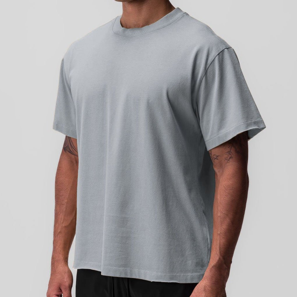 Wholesale 240 GSM Mens Blank gym T Shirts High Quality Casual Quick Dry Plus Size Men's T shirts