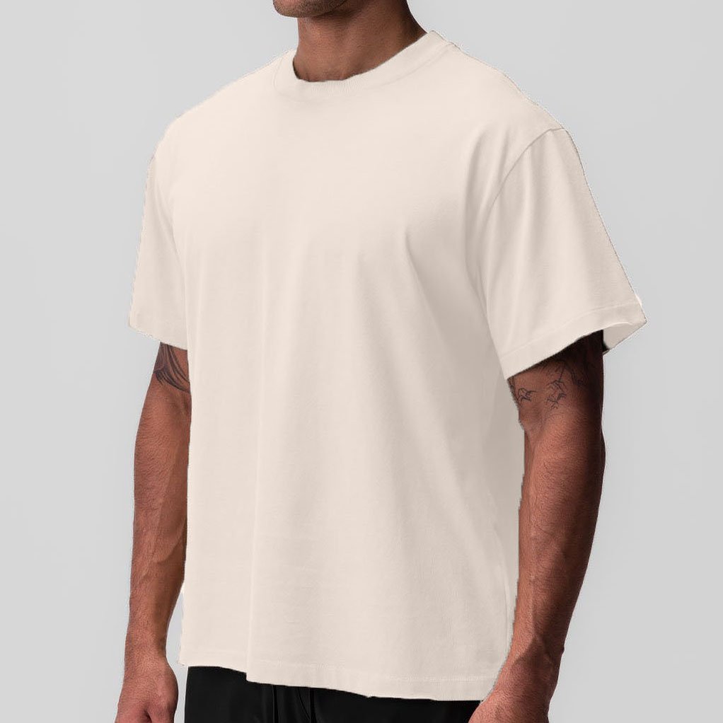 Wholesale 240 GSM Mens Blank gym T Shirts High Quality Casual Quick Dry Plus Size Men's T shirts