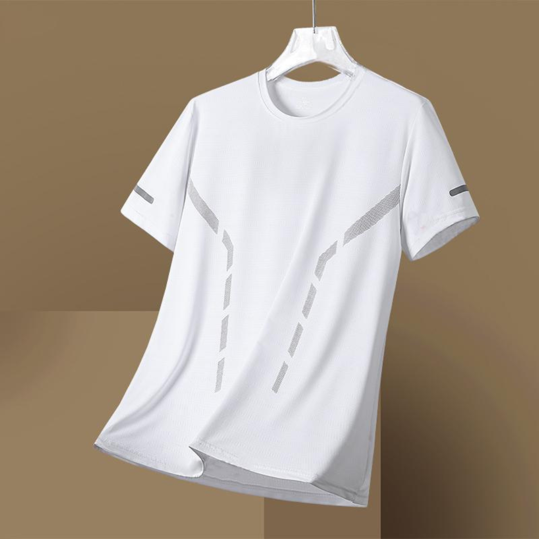 OEM Customized Logo Design Men's Quick-Drying Ice Silk T-Shirt Large Size Short Sleeves Thin Breathable Clothing Customizable