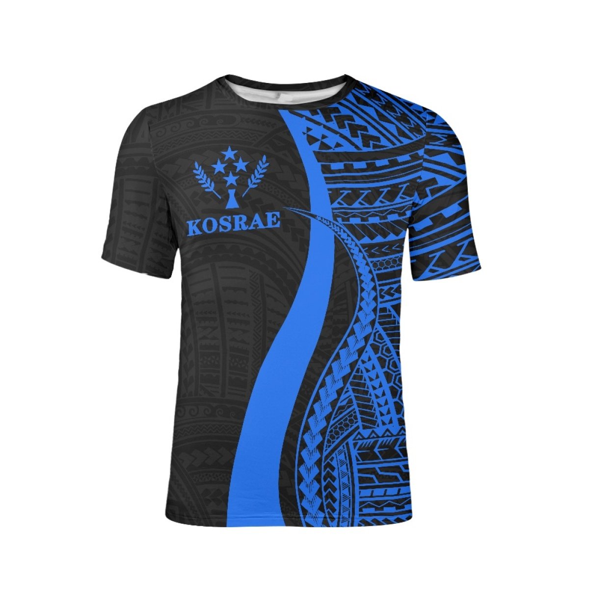 Hot Selling High-Quality T-Shirt Micronesia Kosrae Island Custom Printing Soft Cozy Men's Street Round Neck Short Sleeve Tee