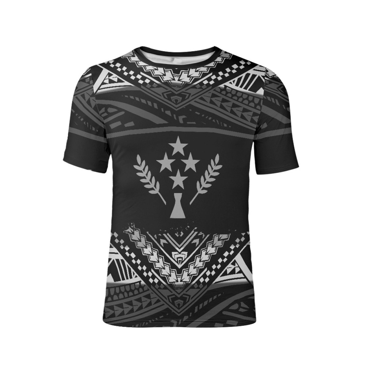 Hot Selling High-Quality T-Shirt Micronesia Kosrae Island Custom Printing Soft Cozy Men's Street Round Neck Short Sleeve Tee