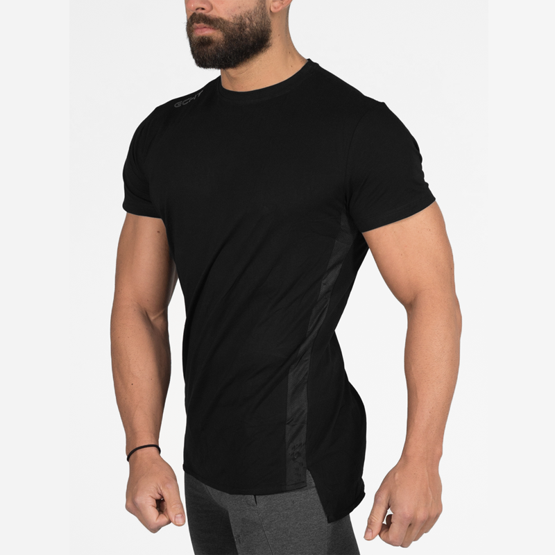 High Quality Men T Shirts Quick Dry Crew Neck T Shirts Athletic Running Gym Workout Sports Short Sleeve Tee Tops Shirt Sports