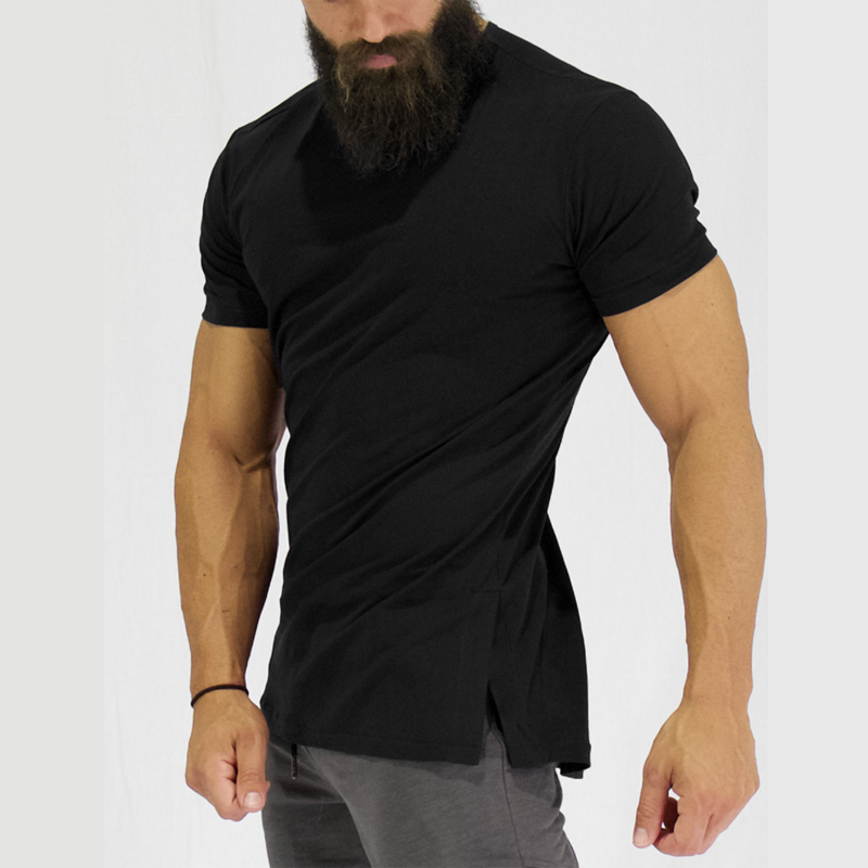 High Quality Men T Shirts Quick Dry Crew Neck T Shirts Athletic Running Gym Workout Sports Short Sleeve Tee Tops Shirt Sports