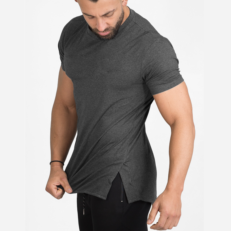 High Quality Men T Shirts Quick Dry Crew Neck T Shirts Athletic Running Gym Workout Sports Short Sleeve Tee Tops Shirt Sports