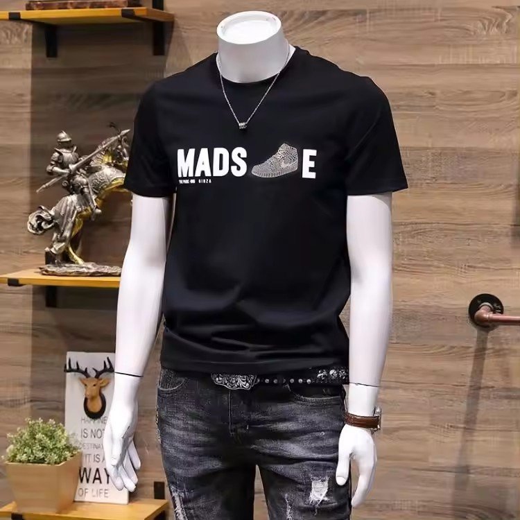 custom 100%cotton graphic tshirt printing custom brand Men's T-Shirts