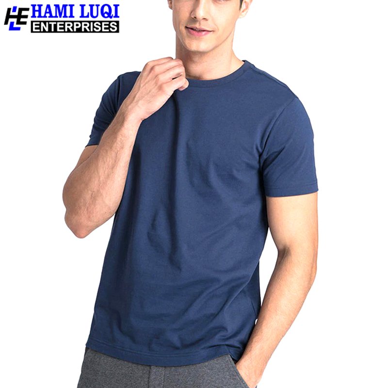 Brand New 100% Cottons Men's T-Shirts O-Neck Pure Color Short Sleeves Men T-Shirts Easy Fitted And Comfortable Fitted Shirts