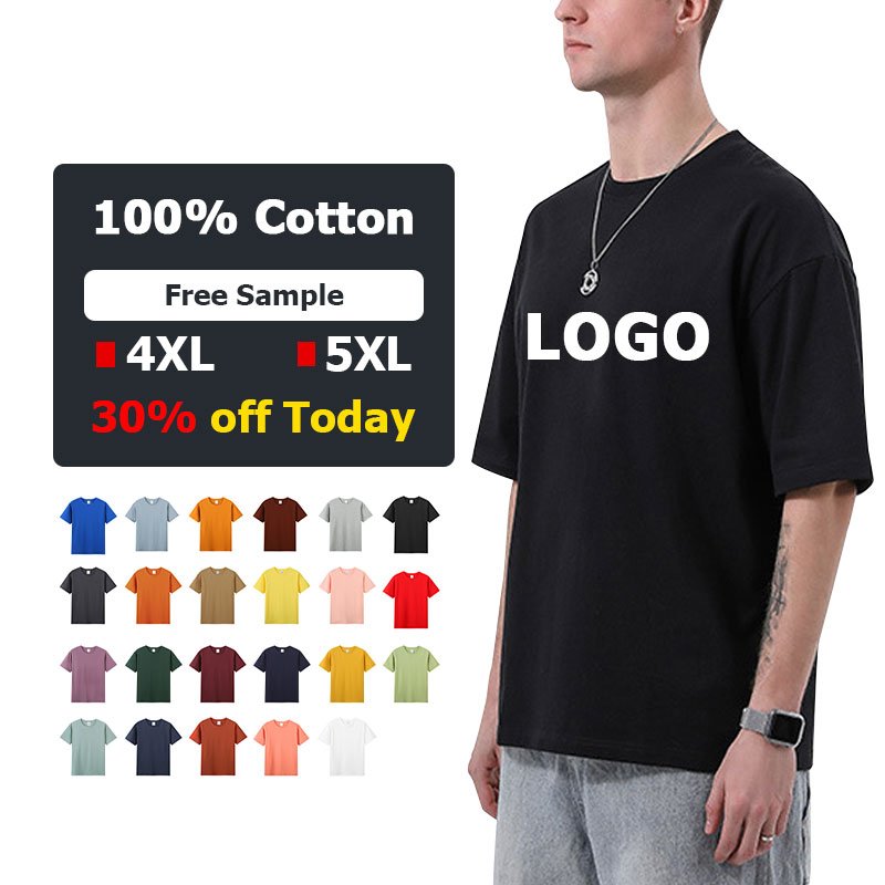 cheap price 180gsm 100% cotton custom LOGO print plain white t-shirt custom men's t-shirt