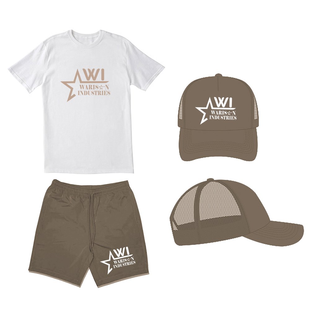 100% Organic Cotton Men's T-Shirt and Shorts Set Sustainable Men T Shirt and Shorts Eco Friendly Shorts Sets for Men Summer Sets