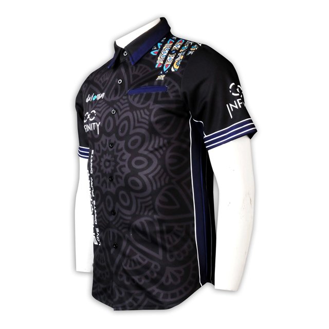 Design Your Own Wholesale high quality custom classic Italian man shirts model man shirt he man black shirt
