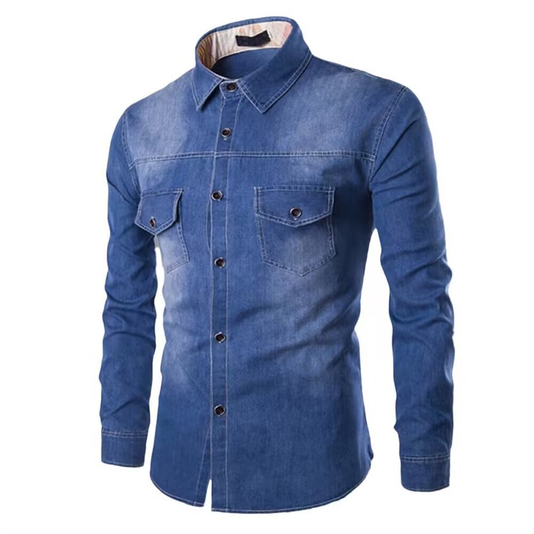 Spring and fall new high quality street wear denim jacket Cotton casual slim jacket men's jacket is popular