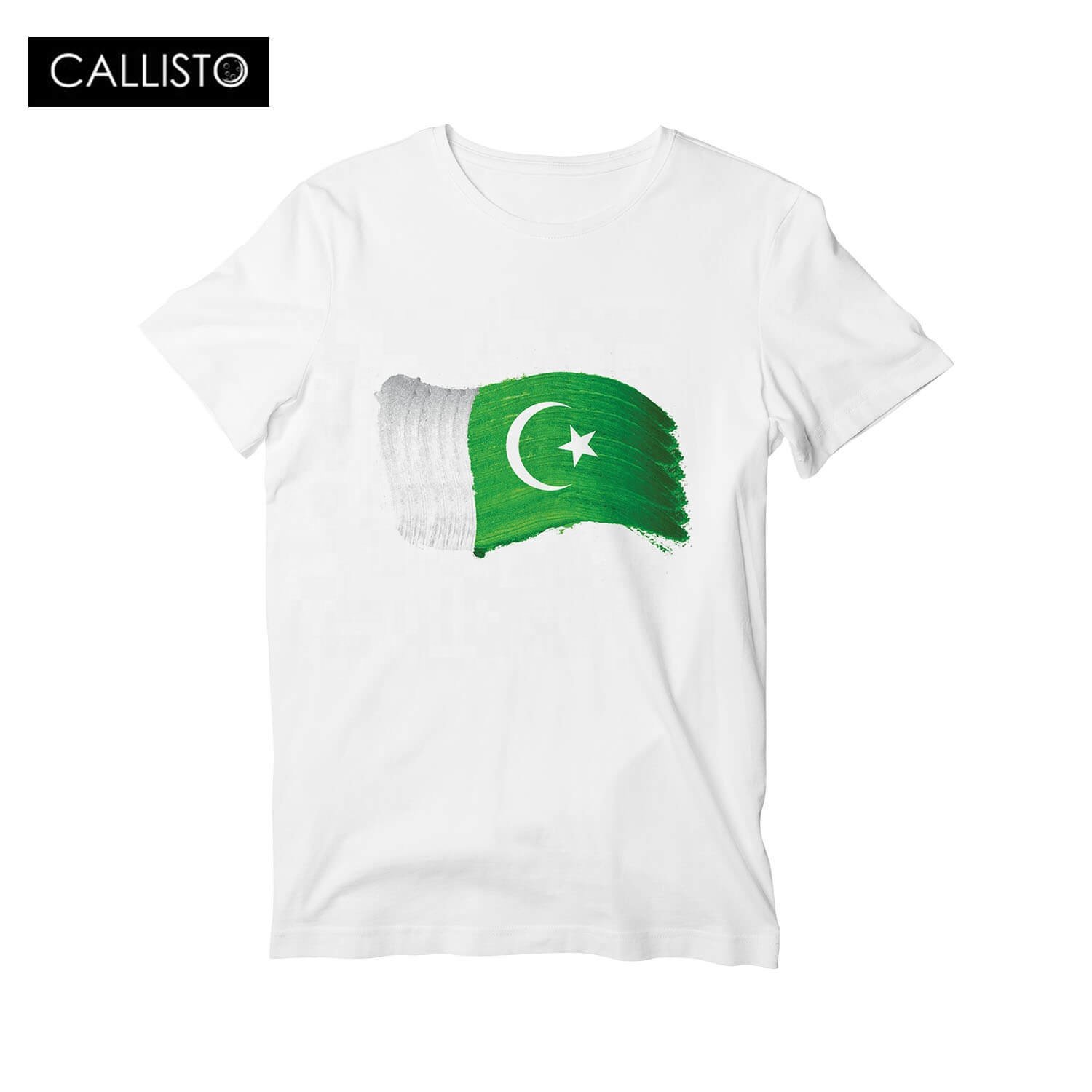 wholesale new custom flag logo top quality printed oversize white 100% cotton shirt half sleeve t shirt men
