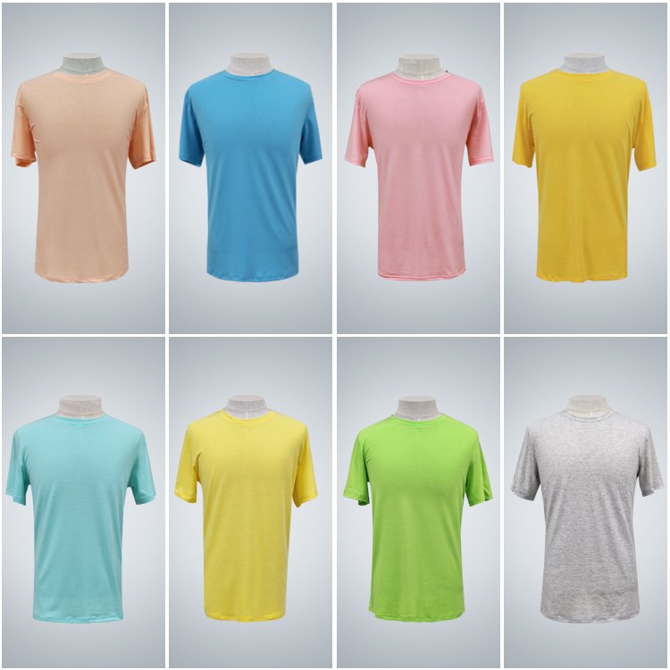 Fabsub men's t-shirts polyester cotton women's t-shirts cotton feel US Size blank 100% polyester t shirt