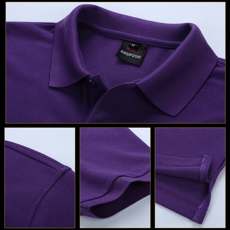 Wholesale Custom Design High Quality Plain Men's Golf Lapel Polo Shirt for Sports Men Casual t shirts Embroidered