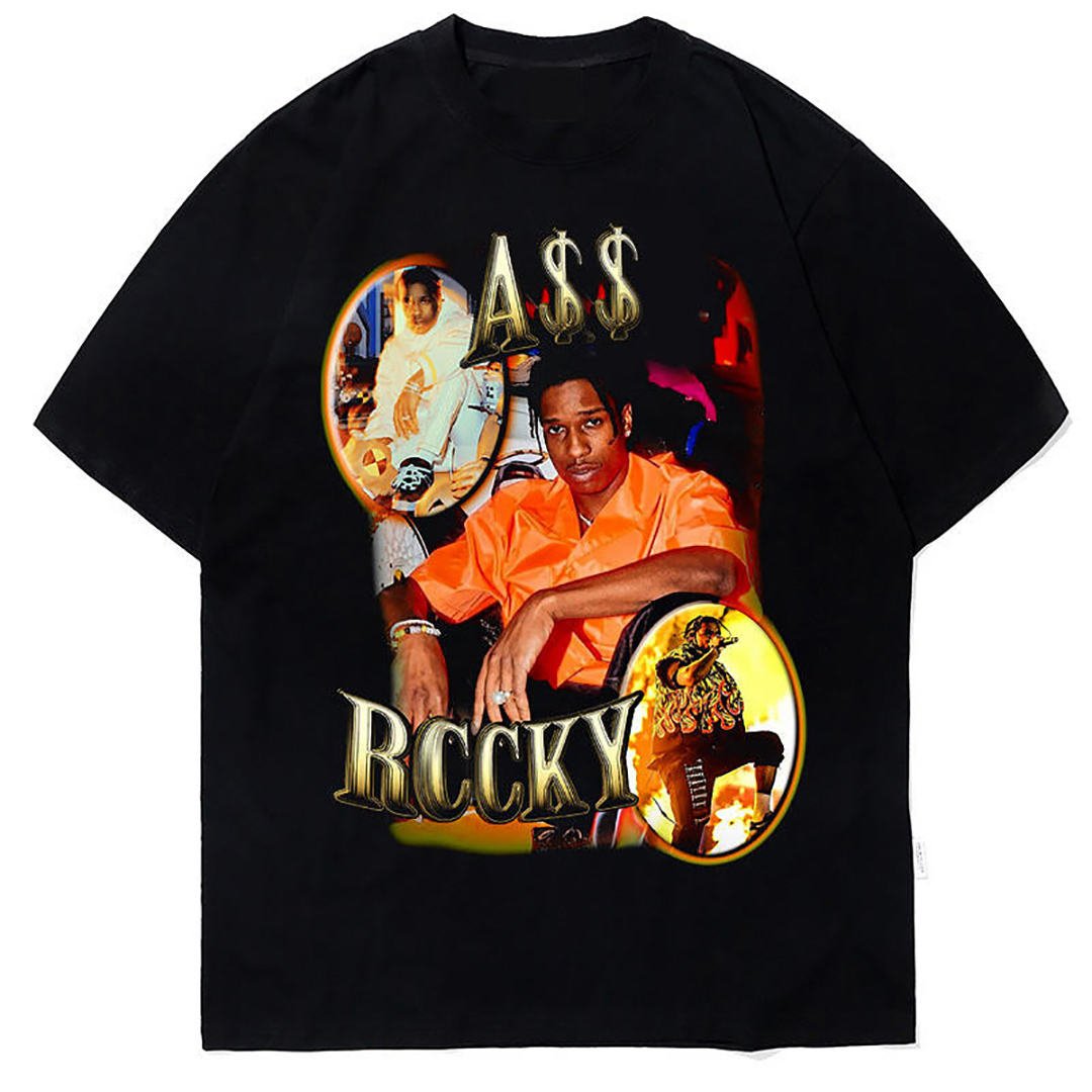 New Trendy Cotton Men's T-shirts Oversized Screen Print Drop Shoulder Design T-shirt Custom Quality Printing T-shirts For Men