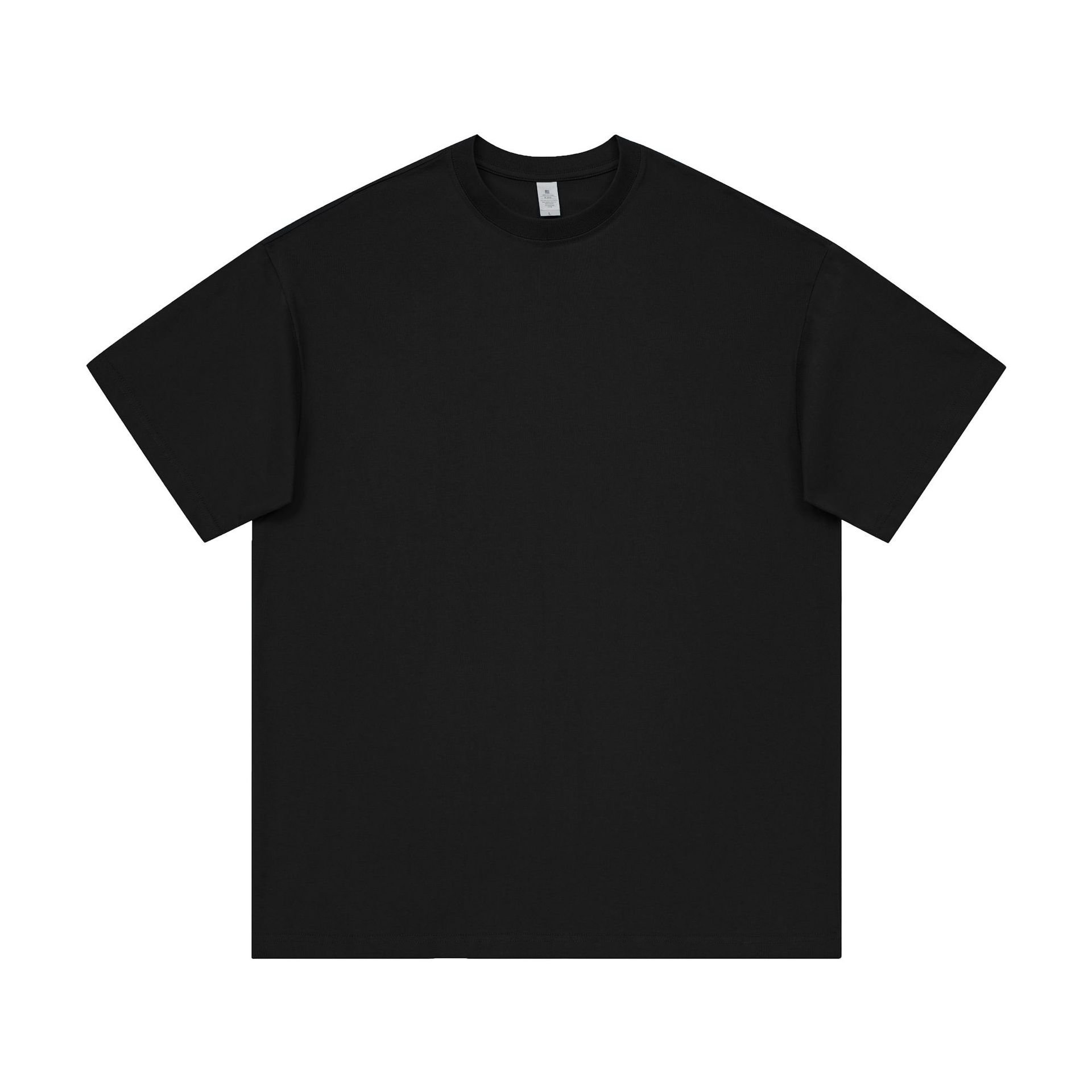 260 Gsm Luxury Heavyweight T Shirt Custom 100% Cotton t-shirt Printing Logo Oversized Blank Men'S T Shirt