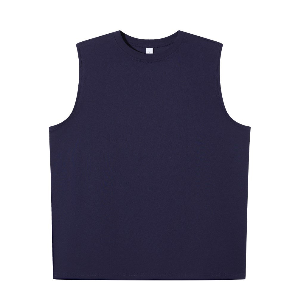 BY240T Wholesale OEM Custom Logo Printing Summer Sleeveless Men's T shirts Tank Tops Plain Vests